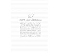 Lifestyle Carte d'anniversaire - Texte cadeau - 11,6 x 16,6 cm