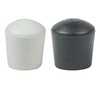 Lifeswonderful® - Lot de 4 embouts ronds - pour pieds de meubles - différentes couleurs/tailles - Noir - 16 mm