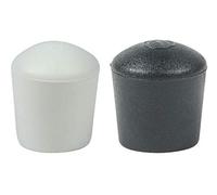 Lifeswonderful® - Lot de 4 embouts ronds - pour pieds de meubles - différentes couleurs/tailles - Noir - 6 mm