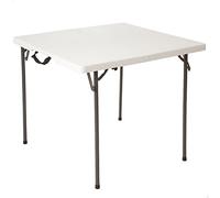 Lifetime Table de jardin pliante - Blanc