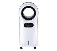 Lifetime Air Climatiseur Mobile - Ventilateur, Humidificateur d' Air et Air Cooler - Rafraichisseur d'Air sans Évacuation 55 dB - Réservoir d'eau de 3,5 L - avec Éclairage d'ambiance