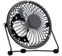 Lifetime Air Ventilateur USB Métal Ø13cm Noir