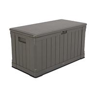 LIFETIME Coffre de Rangement extérieur Marron 127,9 x 64 x 67,2 cm