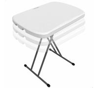 Lifetime Table d'appoint pliante - Blanc