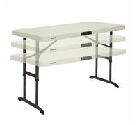 Lifetime Table de jardin pliable - Crème