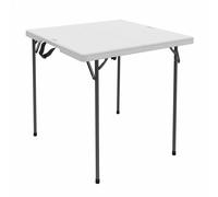 Lifetime Table de jardin pliante - Blanc