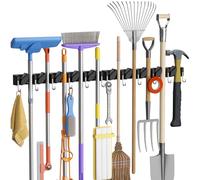 Lifewit Support Balais Mural pour Outils de Nettoyage, 2 Lot, Noir