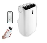 LIFEZEAL Climatiseur Mobile, 14000BTU Climatiseur Portable avec Refroidissement, Chauffage, Déshumidification et Ventilation, Télécommande/Application, Minuterie 24H (14000 BTU)