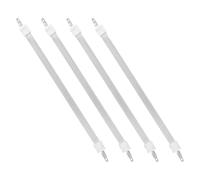 LIFKICH 4 Pièces Tube Chauffant en Quartz, Tube de Remplacement pour Radiateur Électrique, Blanc, en Quartz et Céramique, Installation Facile, Stabilité à Haute Température, pour Salons