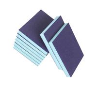 LIFKICH 8 Pièces Éponge Abrasive Bloc Éponge Abrasive pour Plaques de Plâtre et Plastique Nettoyage Cuisine Ponçage et Polissage