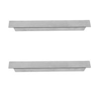 LIFKICH Barres de séparation en acier inoxydable 1/6 GN 17,5 cm, lot de 2 tiges avec structure de support sécurisée, pour utilisation en restauration et tables chauffantes