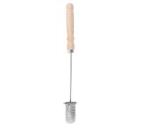 LIFKICH Bâton D'allumage Anti-brûlure Léger en Bois et Acier Inoxydable Tige de Ventouse Efficaces pour Démarrage de Feu et Soins Spa