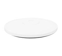 LIFKICH Châssis de Ventilateur sur Pied en Plastique Blanc Base Stable et Installation Facile, Support Remplaçable pour Ventilateurs de Sol et Bureau, pour Fête