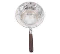 LIFKICH Filtre pour le thé à mailles fines, boule à thé pour thé en vrac en alliage d'étain argenté, forme poisson koi, facile à utiliser, pour tasses à thé