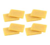 LIFKICH Gomme à Effacer en Caoutchouc-colle Lot de 8 Pièces Jaune Ronde