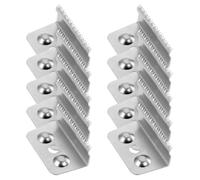 LIFKICH Lames de Rechange Pack de 10 Pièces en Acier Inoxydable Argenté Coupes Nettes Effilochage pour Coupeuse de Ruban Adhésif pour Bureau et Entrepôt