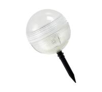 LIFKICH Lampe Flottante pour Piscine Solaire, Boule LED Acrylique Ip44 | Bassin et Jardin, Design Flottant sans Câble, Facile à Utiliser, Décoratif Intérieur et Pelouse