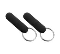 LIFKICH Lot 2 Outils à Cigares Métal et Caoutchouc, Perforateurs Porte-clés Compacts pour Fumeurs, Découpe Propre pour Usage en Voyage et Loisirs