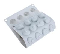 LIFKICH Moule silicone galet pour chocolat et pâtisserie, silicone alimentaire tear-resistant, adapté à la décoration de cookies en boutique professionnelle