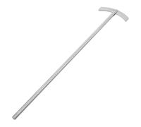 LIFKICH Pale D'agitation en Acier Inoxydable Argenté Lame de 7mm pour Laboratoire des Résidus et Mélange Uniforme en Laboratoire Scientifique
