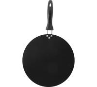 LIFKICH Poêle à Crêpes Facile à Nettoyer en Fer Antiadhésive Noire avec Poignée Ergonomique pour Omelette et Tortilla Maison