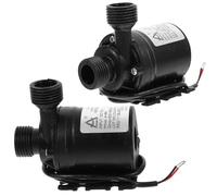 LIFKICH Pompe à Eau Submersible sans Balais 2pcs pour Circulation D'eau, Haute Efficacité, Faible Consommation D'énergie, Vacances et Systèmes Solaires