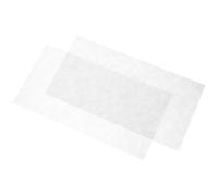 LIFKICH Set de Placages de Tête de Guitare en Nacre Blanche Lot de 2 Matériau D'incrustation Facile à Découper Lutherie Réparation D'instruments pour Manche et Touche