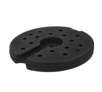 LIFKICH Socle Lesté en Caoutchouc pour Lampadaire Diamètre 210 Mm X 22 Mm, Pied de Lampe de Table avec Stabilité et Sécurité, Pièces Détachées pour Lampadaires Adaptées et
