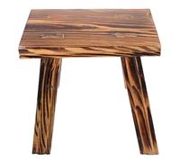 LIFKICH Tabouret en Bois Massif Compact et Polyvalent, Selle Courte Maison Dortoir, Petit Tabouret Stable pour Âges Variés