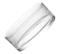 LIFKICH Vase en Verre Rond Transparent pour Plante Hydroponique, Design Décoratif Chic, Haute Transparence et Résistant, comme Présent Fête