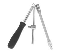 LIFKOME 3 Pièces Poignée de Douille Manuelle 1/4 Pouces, Outil | Double Mode, Réduit la Fatigue du Poignet, Contourne les Obstacles du Compartiment Moteur, Usage Réparation