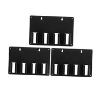 LIFKOME 3 Pièces Support Mural pour Tondeuse Électrique Antidérapant Organiseur Polyvalent pour Outils de Coiffure Rangement Sécurisé pour Salon et Salle de Bain Compatible Multiples