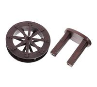 LIFKOME Accessoire pour Rocaille en Plastique Roue Décorative Unique pour Fontaine de Table, Décoration Miniature DIY pour Maison et Jardin