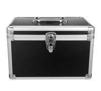 LIFKOME Boîte à Outils en Alliage D'aluminium Portable Sécurité Renforcée et Options de Rangement Flexibles pour Usage Domestique et Travail en Extérieur