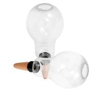 LIFKOME Globes D'arrosage Automatique Réduisant L'entretien des Plantes en Plastique Lot de 2 Système Décoratif de Bulbe pour Plantes D'intérieur et Succulentes
