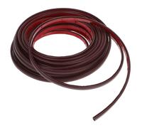 LIFKOME Joint D'étanchéité Autocollant Tpe pour Porte Anti-effraction 10x6 Mm, Bande Isolante Phonique de 15 Mètres, Protection le Froid Courants D'air