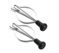 LIFKOME Kit D’Outils de Réparation de Montre 2 Pièces en Métal Robuste pour Démontage et Réglage des Aiguilles Ensemble Portable D’Horloger Compact Accessoire Précis pour Réparation et