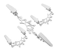LIFKOME Lot de 3 Pinces à Foulard Feuille pour Femme, Clip de Cardigan et Pull de Feuille, Accessoires Élégants pour Châle et Col, Décorations Polyvalentes pour Fêtes et Mariages