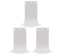 LIFKOME Lot De 3 Plateaux À pour Distributeur De - Bac D'Égouttement Rechargeable Support Pratique pour Salle De Bain Et Cuisine 7.28X5.12X3.54 Pouces