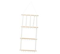 LIFKOME Organisateur Mural Pour Accessoires De Cheveux Support Suspendu Pour Bows Élastiques Et Clips Rangement Pratique Et Décoratif Pour Filles