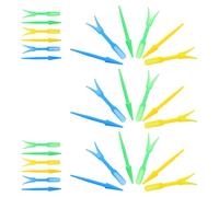 LIFKOME Outils de Transplantation pour Plantes en Plastique, kit de 15 Outils de Jardinage à Main pour semis de précision, Mini-widger de Jardin, Rangement Facile, Jardins extérieurs