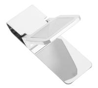LIFKOME Pince à Billets en Acier Inoxydable Multifonction Clip de Rangement Compact et Portable Pince à Billets Professionnelle pour Bureau et Usage Quotidien Petit Porte-Billets Pratique