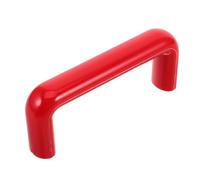 LIFKOME Poignée U Bakélite Rouge pour Machines Industrielles Poignée de Remplacement pour Porte de Four avec Filetage et Centres de Trou Installation Facile et Prise Confortable