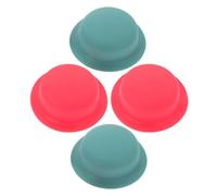 LIFKOME Poignées Anti-Brûlure En Silicone 4pcs Pour Couvercles Universels De Casseroles En Fonte Adaptées À La Cuisine Domestique Et Professionnelle