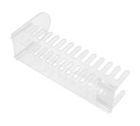 LIFKOME Présentoir Design Multi-emplacements à 12 Niveaux pour Cartes de Vœux en Acrylique Installation Facile et Protection Optimale des Collections, pour Bureau ou Boutique