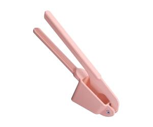 LIFKOME Presse-ail Créatif en Alliage D'aluminium, Accessoire Cuisine Multifonction pour Écraser L'ail Non Pelé, Doté D'un Motif de Trous Performant, pour Usage Culinaire