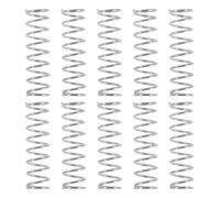 LIFKOME Ressort de Soupape en Acier Inoxydable 10 Pièces 0,7X7X25 MM pour Pulvérisateur Manuel, Compatible avec Buses, Idéal pour Réparation et Arrosage