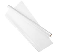 LIFKOME Rouleau Tableau Blanc Effaçable Autocollant Mural en Pvc Blanc, Surface Lisse pour Écriture et Effacement Facile, pour Salles de t Apprentissage
