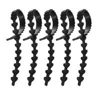 LIFKOME Sangles en Caoutchouc Flexibles pour Attache de Branches D'arbres, Lot de 5, Résistantes et Fiables, Supports pour Plantes en Jardin Extérieur