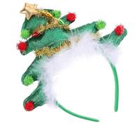 LIFKOME Serre-tête Lumineux Sapin de Noël Léger et Élastique pour Adultes et Garçon Fille Accessoire de Fête Confortable et Réutilisable Décoration de Coiffure Festive